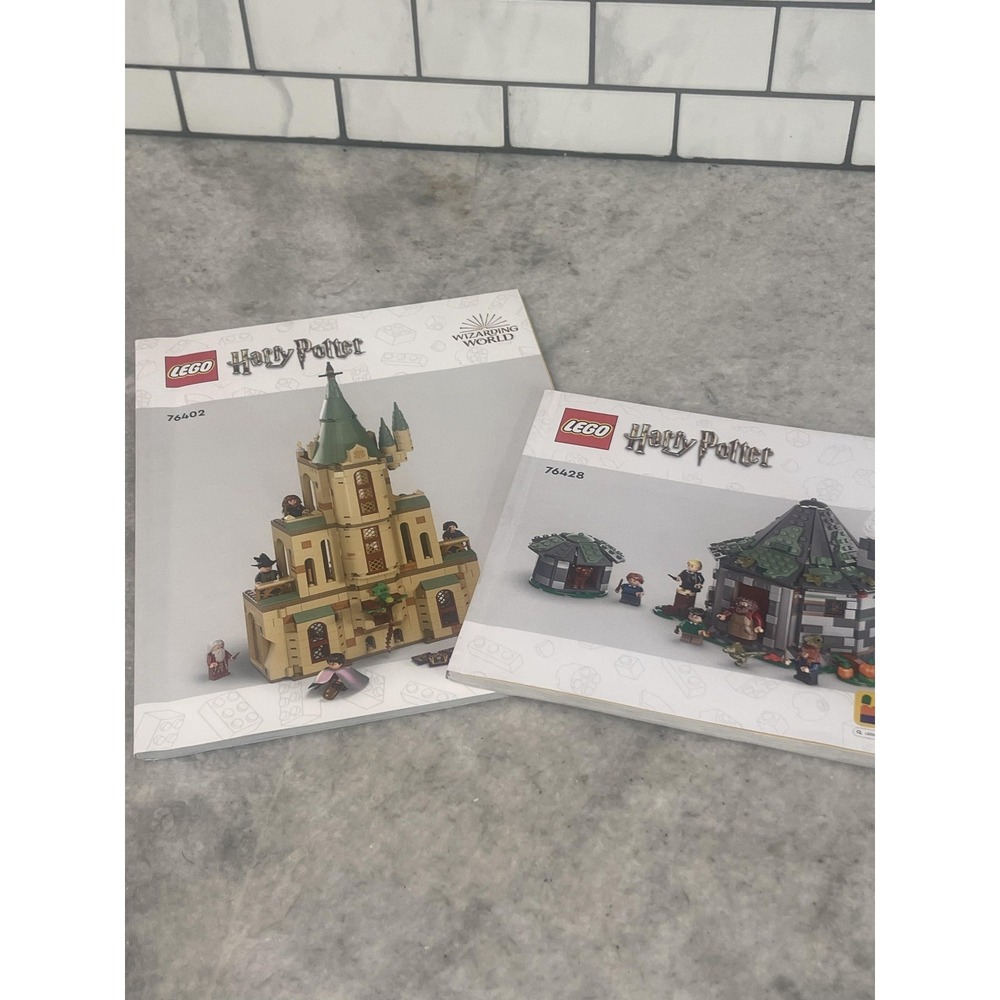 LEGO Harry Potter 76402 76428‎ Instruction Manual Booklets Wizarding World Lot